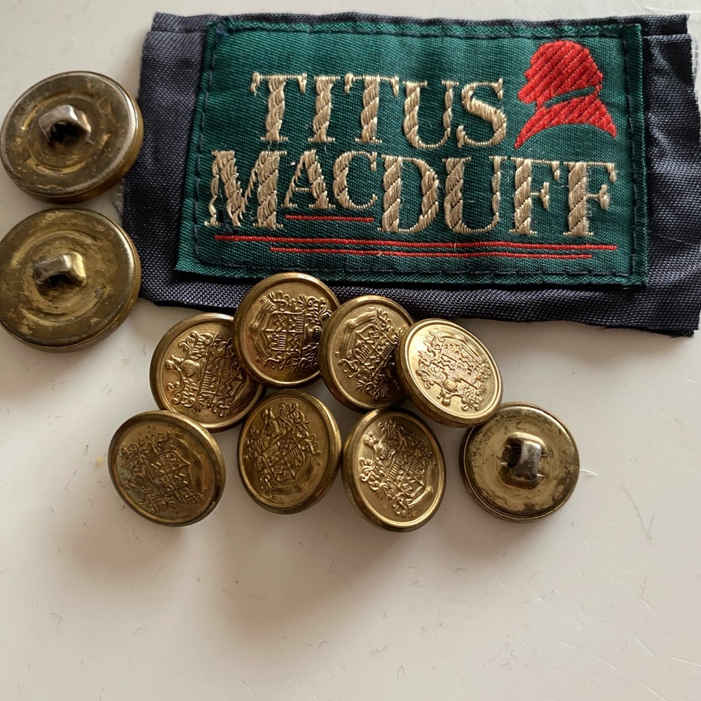 Gold Button Set - Picture 3 of 3
